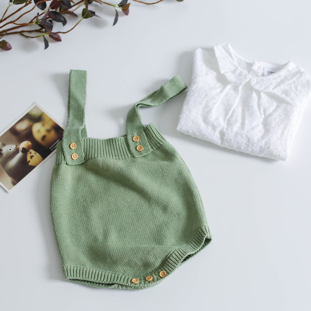 Soft Knit Baby Outfit Set