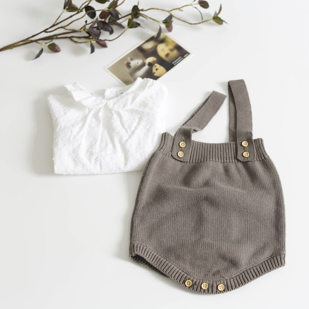 Soft Knit Baby Outfit Set