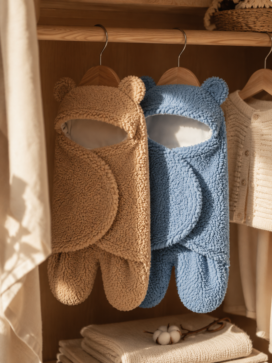 Soft Knit Baby Swaddle Blanket