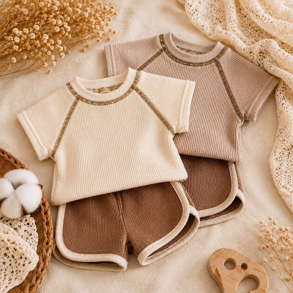 Milo Waffle Lounge Set