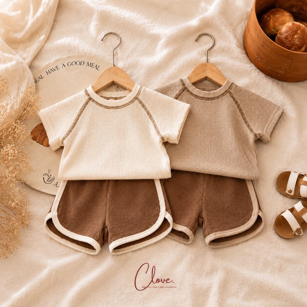 Milo Waffle Lounge Set