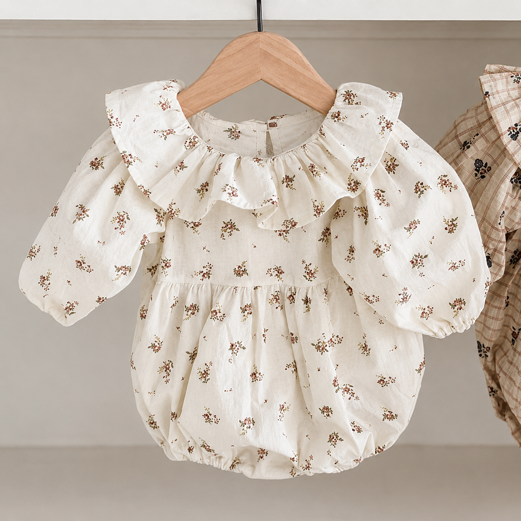 Elodie Floral Baby Romper